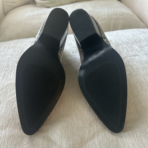 Zara Snakeskin Ankle Boots - Picture 4 of 4
